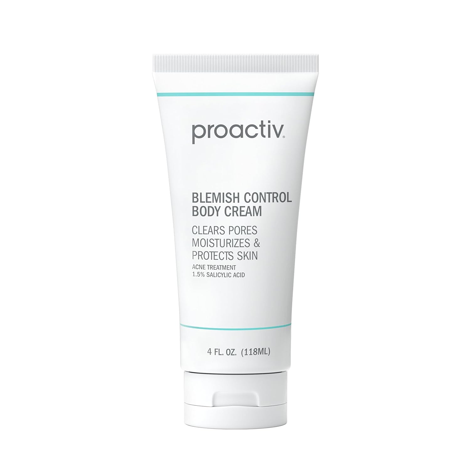 Proactiv Blemish Control Body Cream - Exfoliating Salicylic Acid Clears Breakouts. Formulated for Acne-prone Skin, 4 fl oz